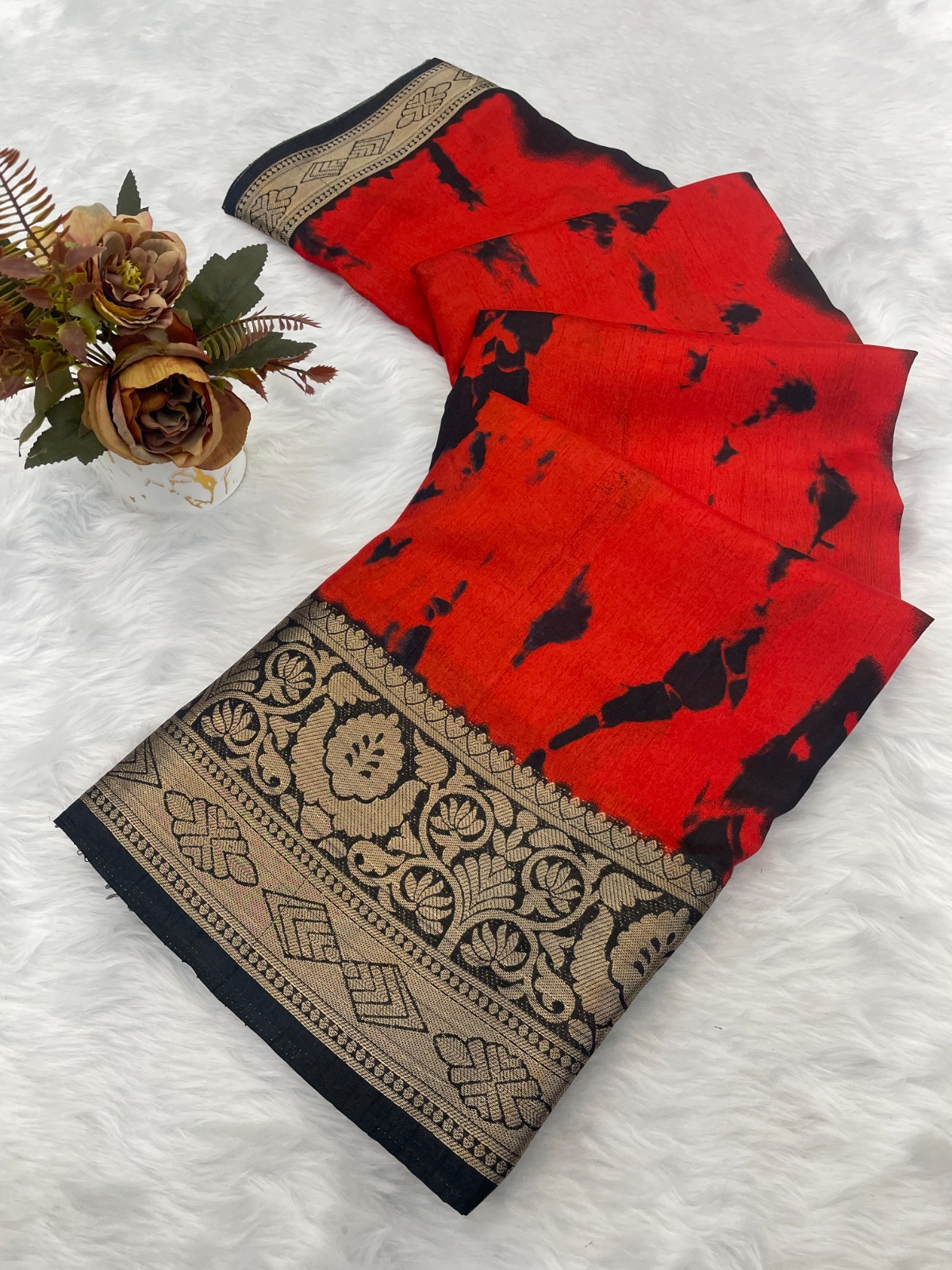 Designer Freehand Saree 11